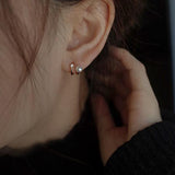 925 Silver Pearl Champagne Stud Earring for Women