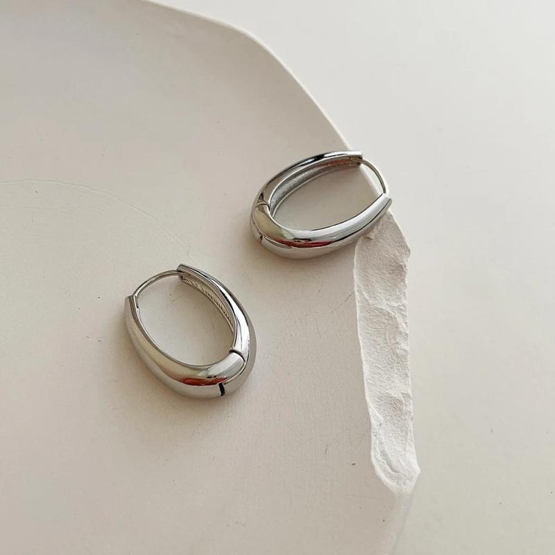 Vintage Hot Metal Drop Earrings for Women