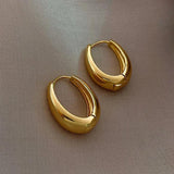 Vintage Hot Metal Drop Earrings for Women