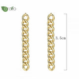 925 Silver Tassel Flower Earrings for Women Hoop Stud Jewelry