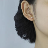 Trustdavis 925 Silver Flower Stud Nose nail For Women