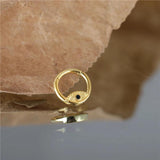 925 Silver Hoop Earrings with Zirconia for Women
