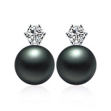 Freshwater Pearl Princess Earrings 925 Silver Jewelry