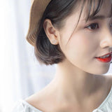 925 Silver Heart Stud Earring for Girl Kid Lady