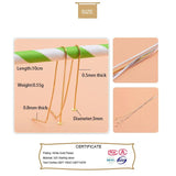 TrustDavis 925 Sterling Silver Earring Accessories Bead String DIY Jewelry