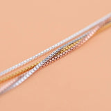 TrustDavis 925 Sterling Silver Earring Accessories Bead String DIY Jewelry