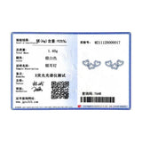 925 Silver Heart to Heart Stud Earrings Women Wedding Jewelry