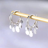 925 Sterling Silver Hoop Earrings for Women