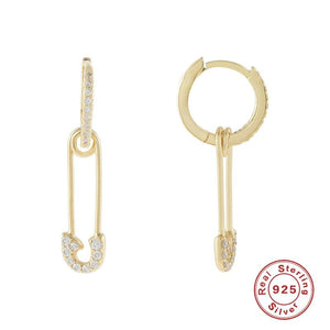Earrings Silver 925 Sex Pin Drop Earrings Pendientes Jewelry Bijoux Femme