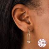 Earrings Silver 925 Sex Pin Drop Earrings Pendientes Jewelry Bijoux Femme