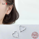 Minimalist Hoop Earrings 925 Sterling Silver