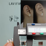S925 Sterling Silver Rabbit Carrot Studs Earrings