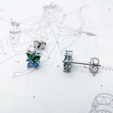 Blueberry Stud Earrings Sweet Fine Jewelry 925 Sterling Silver