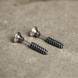 925 Silver Vintage Stud Earrings Halloween Gift