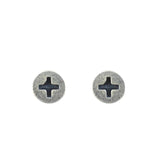 925 Silver Vintage Stud Earrings Halloween Gift