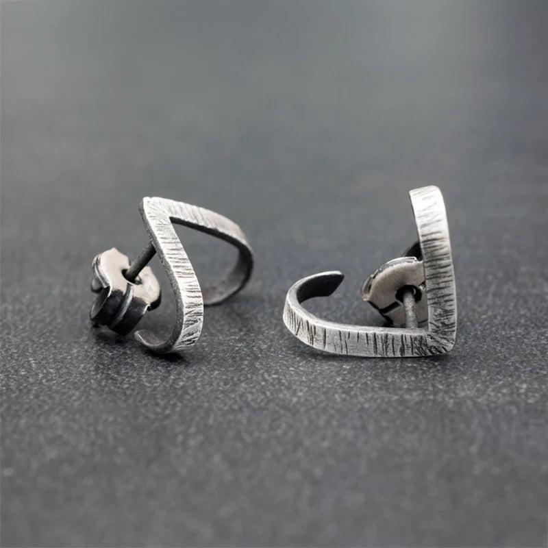 Korea 925 Sterling Silver Ear Needle Earrings
