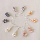 Natural Freshwater Pearl Earrings Silver 925 Jewelry For Women