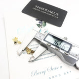 Bee Dancer Stud Earrings in 925 Sterling Silver
