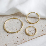 925 Silver Round Stud Earrings Women Sexy Bar Party Jewelry Gift