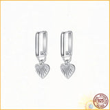 925 Sterling Silver Asymmetric Stars Earrings