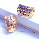 14K Rose Gypsophila Earrings Women Wedding Jewelry