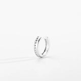 925 Silver Clear Zircon Earcuff No Piercing Ear Cuff Earring