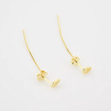 925 Silver Skull Charm Chain Earring Drop Women Wedding Jewelry