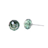 S925 Silver Stud Earrings with Austrian Crystals for Women