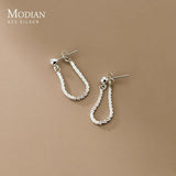 925 Silver Sparkling Ear Studs Wedding Jewelry