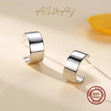 925 Sterling Silver Classic Stud Earrings For Women
