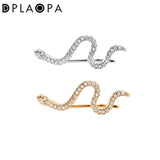 925 Silver Plated Baby Snake Earring Piercing Fine Jewelry