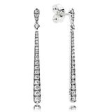 Crystal Earring Women 925 Sterling Silver Wedding Gift