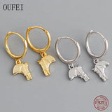 Animal Horse Head Earrings 925 Sterling Silver Charm Unique Earrings