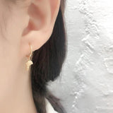 Animal Horse Head Earrings 925 Sterling Silver Charm Unique Earrings