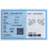 925 Silver Snake Earrings CZ Anti-Allergy Fine Jewelry