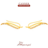 925 Silver Stud Earrings with Zirconia for Women