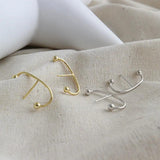 925 Silver Stud Earrings For Women - Earings Jewelry