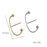 925 Silver Stud Earrings For Women - Earings Jewelry