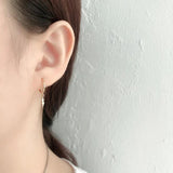 925 Silver Lightning Drop Earrings for Women, Fine Jewelry