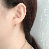 925 Silver Lightning Drop Earrings for Women, Fine Jewelry