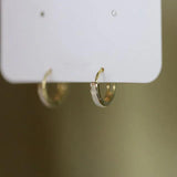 925 Silver Shell Hoop Earrings Women Fine Jewelry Geometric Accessories