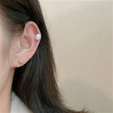 925 Sterling Silver Freshwater Baroque Pearl Stud Earrings