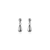 925 Silver Minimalist 18k Plated Drip Earrings