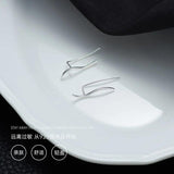 925 Silver Wave Ear Climbers Hypoallergenic Earrings