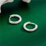 925 Silver Earrings French Style Party Jewelry 14k Plated Accessories
