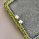 925 Silver Freshwater Pearl Earrings for Women