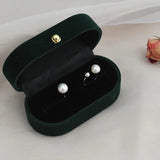Freshwater Pearl Ear Clips 925 Silver Earrings for Women Gift