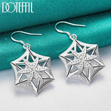 925 Silver Star Drop Earring - Wedding Party Jewelry