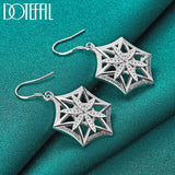 925 Silver Star Drop Earring - Wedding Party Jewelry
