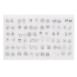 36 Pairs Mixed Style Stud Earrings Set for Women and Girls Jewelry